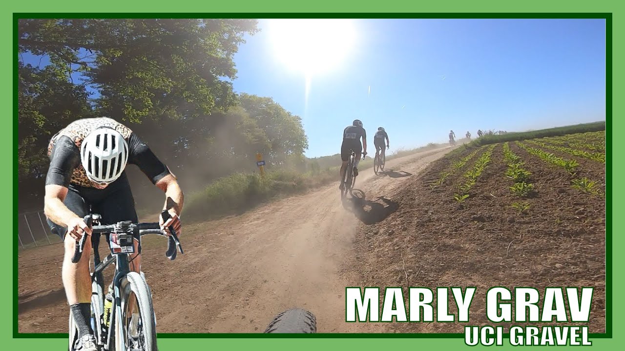 SPRINT FINISH at Marly Grav Race (155km) UCI GRAVEL in Valkenburg