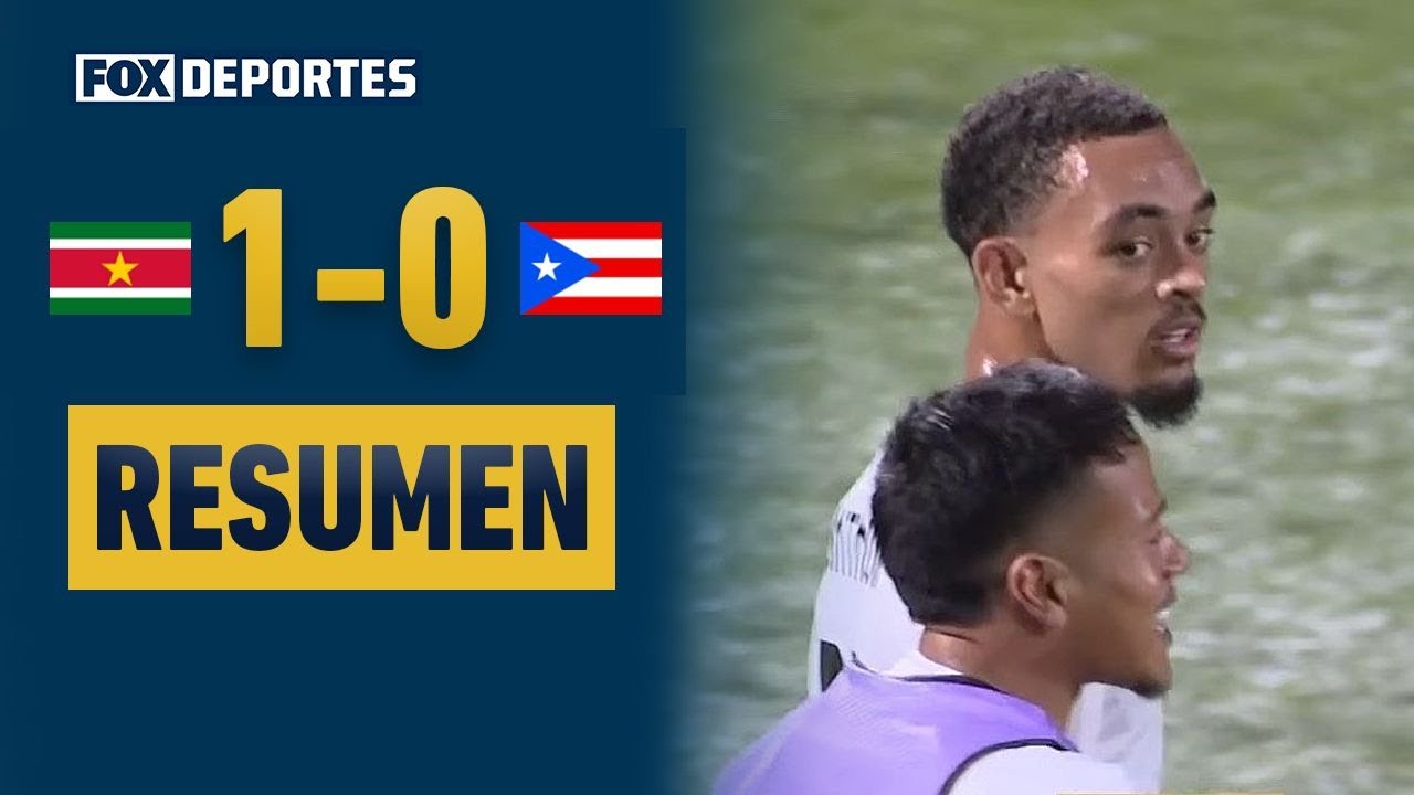 😎🤩 ¡SURINAM AVANZA! | Surinam 1-0 Puerto Rico | Eliminatorias CONCACAF | HIGHLIGHTS