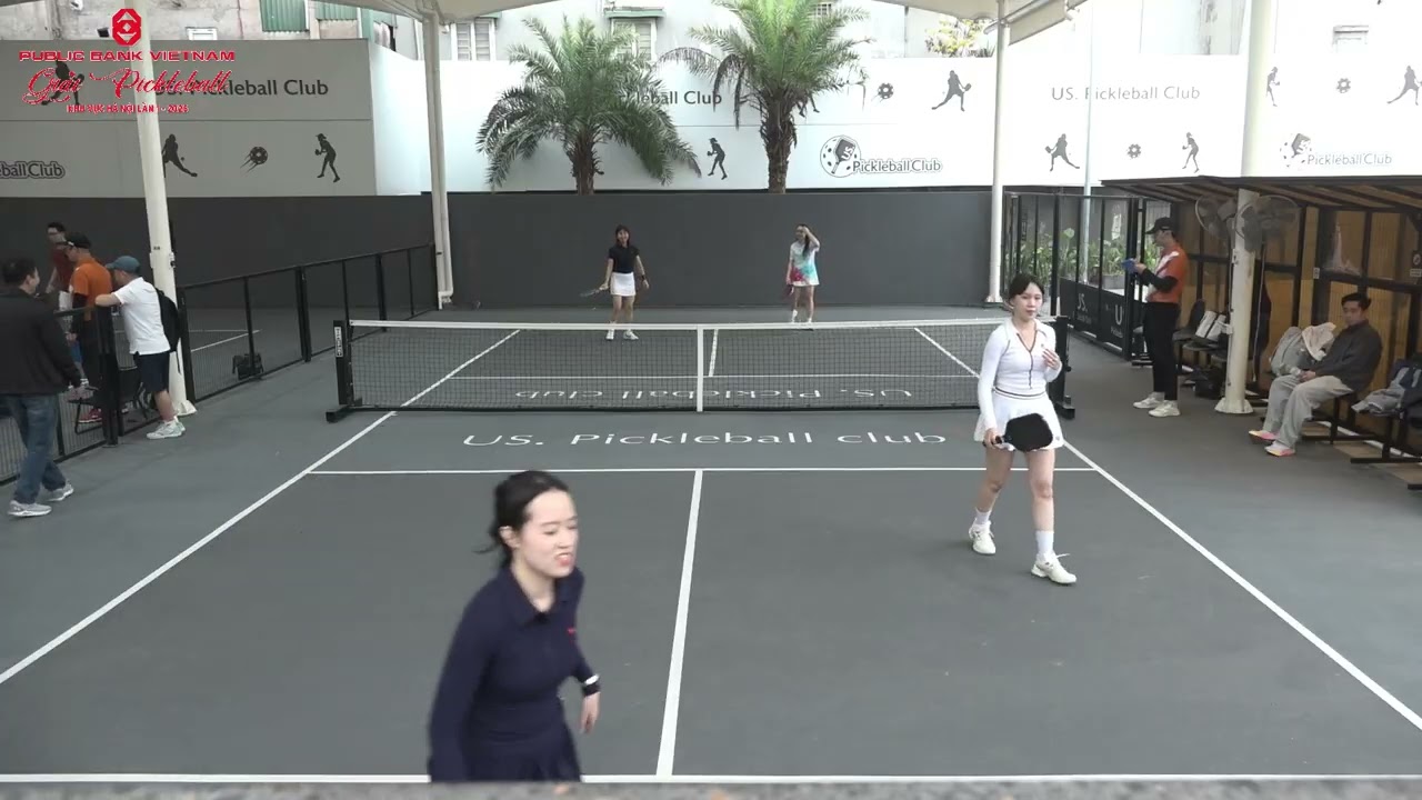 🎬BK - ĐÔI NỮ :PHƯƠNG - TRÀ -vs- QUỲNH - KHÁNH| Pickleball Public Bank Việt Nam KV HN lần I - 2026