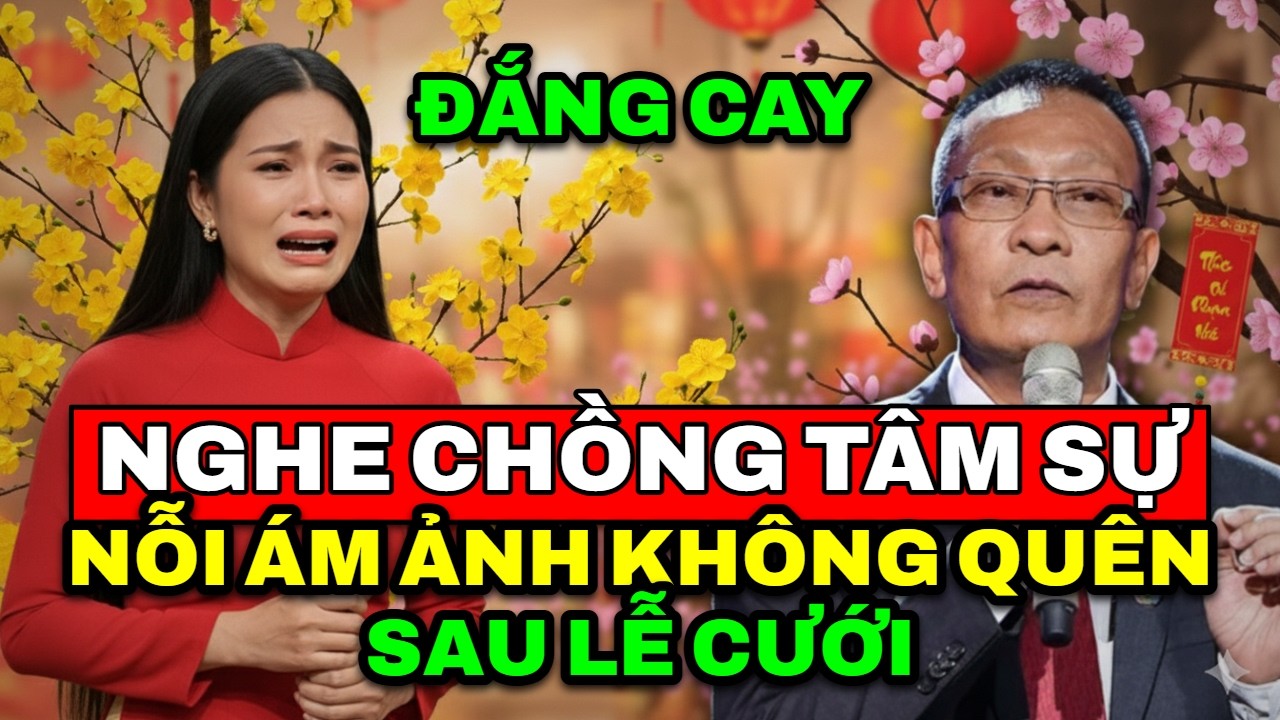 TÂM SỰ CÙNG VĂN SÂM - Đắng cay nghe chồng tâm sự với bạn về nỗi ám ảnh không thể quên sau lễ cưới