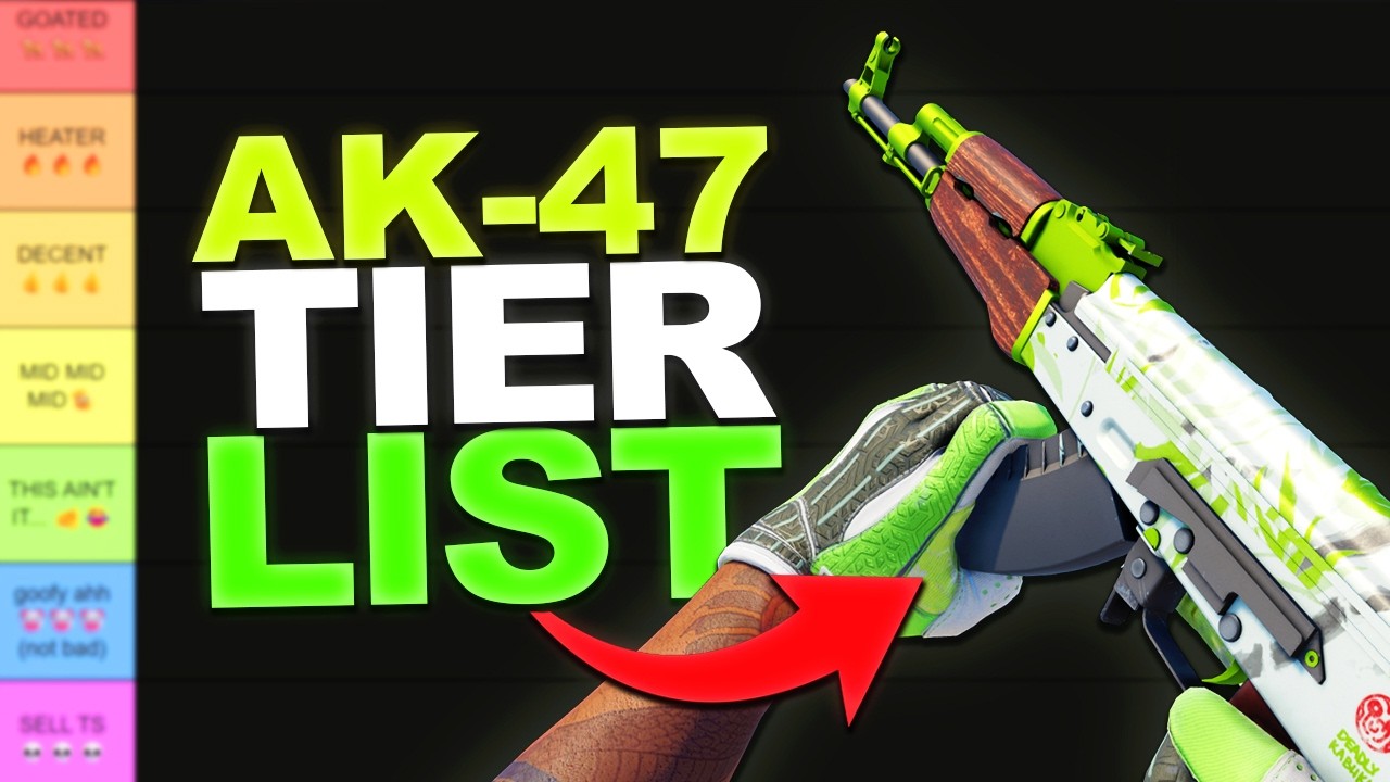 Ultimate CS2 AK-47 Tier List (2026 Update)