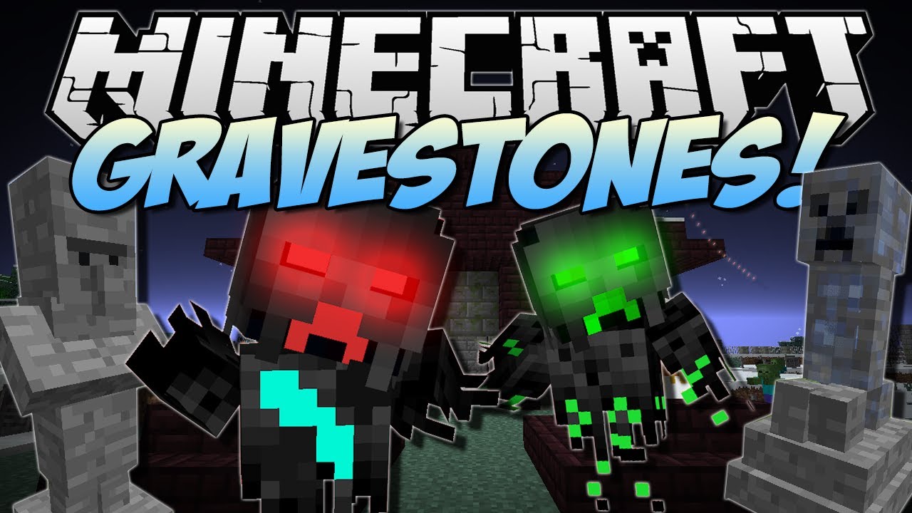 Minecraft | GRAVESTONES! (Wither Catacombs!) | Mod Showcase [1.6.2]