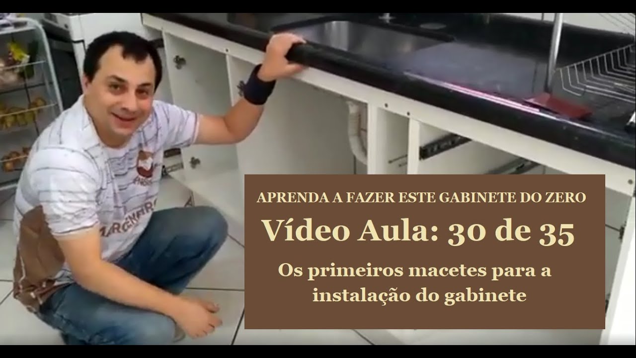 Os primeiros macetes para instalar o gabinete