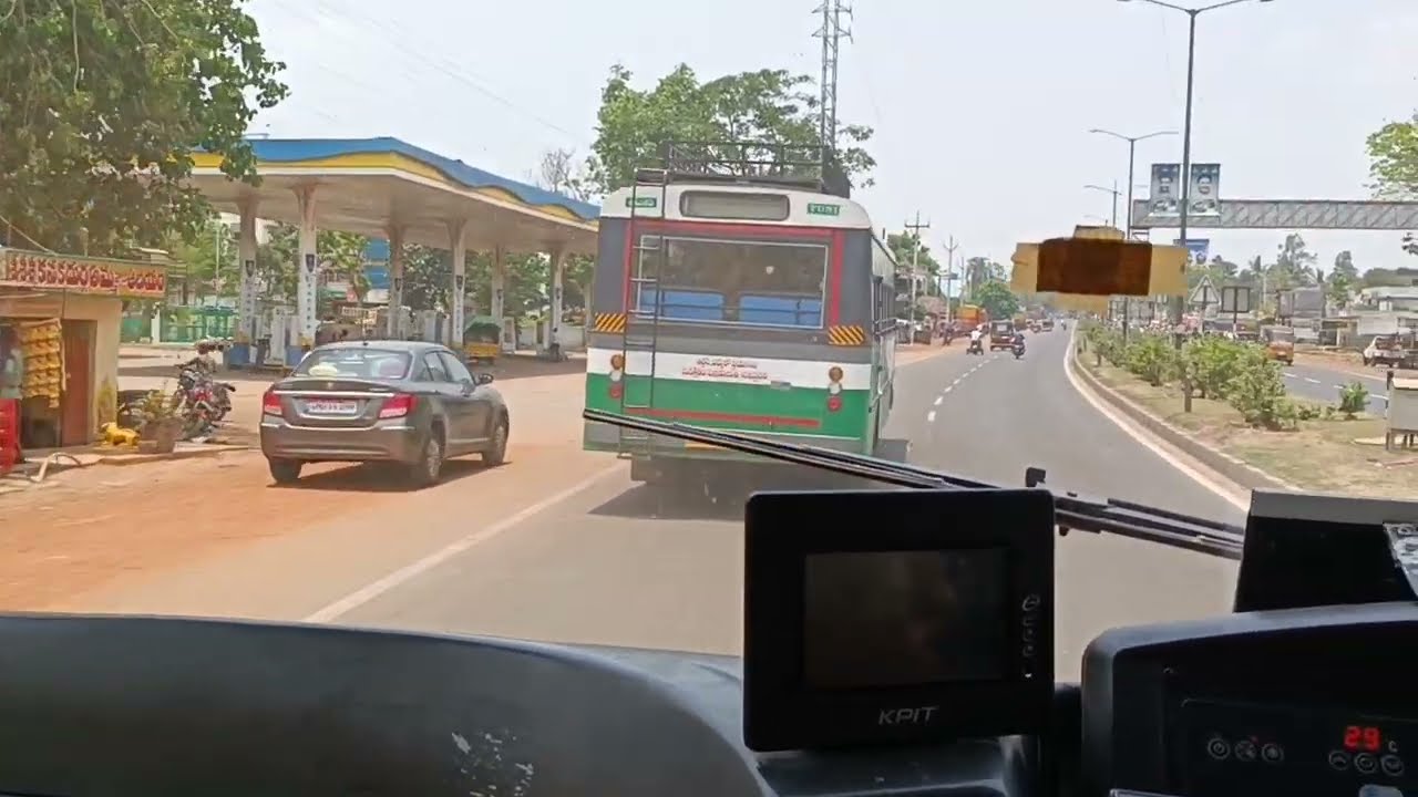Rajahmundhry to Visakhapatnam Metro Luxury AC Bus Journey (Volvo 8400)...