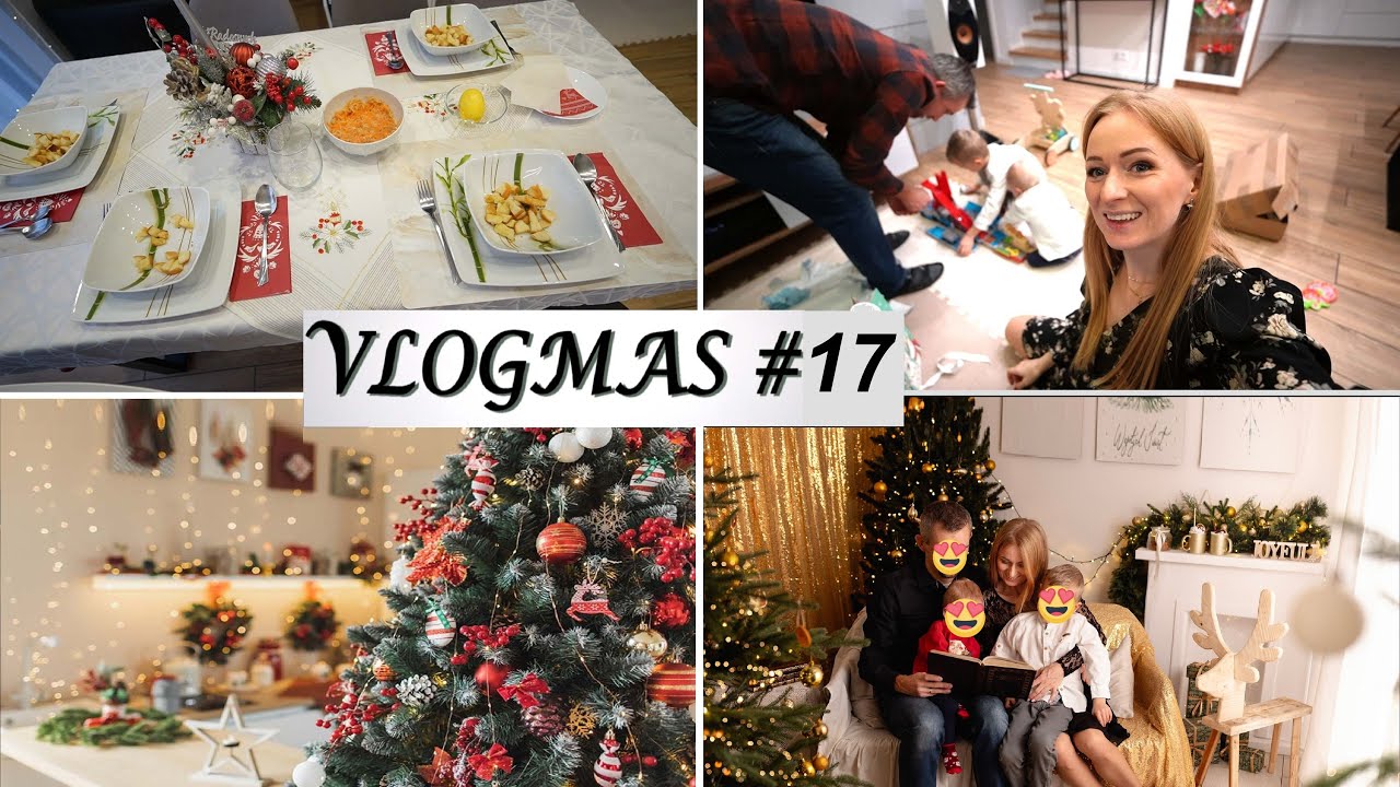 JAK WYGLĄDAŁA NASZA WIGILIA | PREZENTY | VLOGMAS #17 | SYSIA