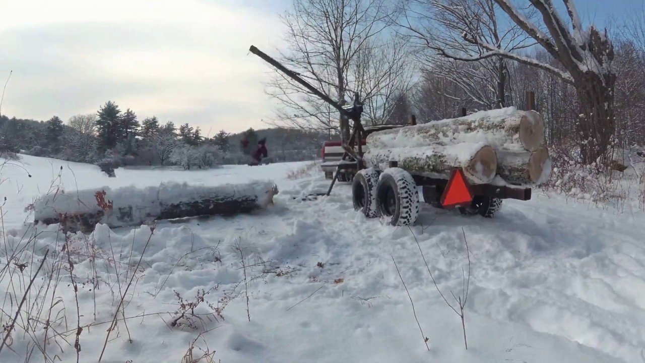 Timber Trailer/Log Loader Crane