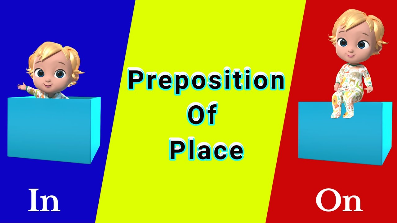 Preposition of Place for Kids | Prepositions in English | In, On, Under, Behind | English N Kids