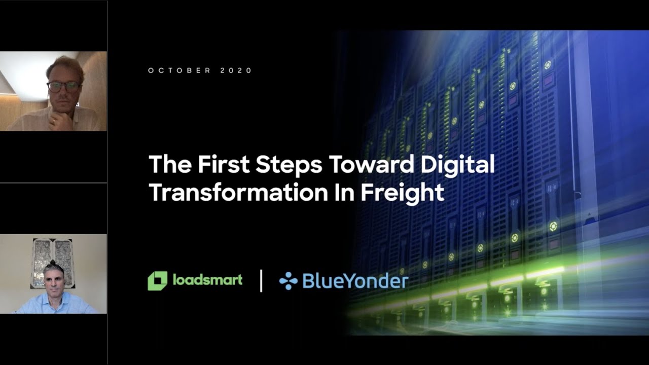 Webinar: The First Steps Toward Digital Transformation In Freight