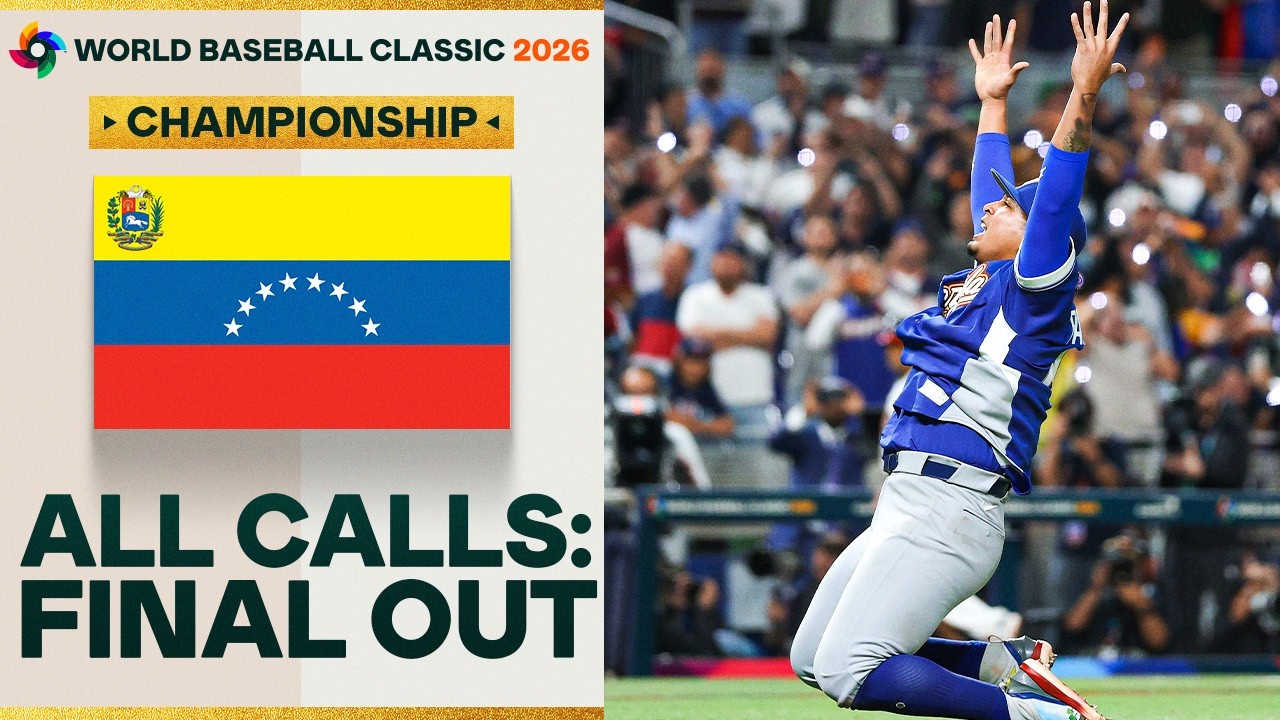 &ldquo;VENEZUELA! THE BEST IN BASEBALL!&rdquo; ALL CALLS of Venezuela&rsquo;s World Baseball Classic championship! 🇻🇪