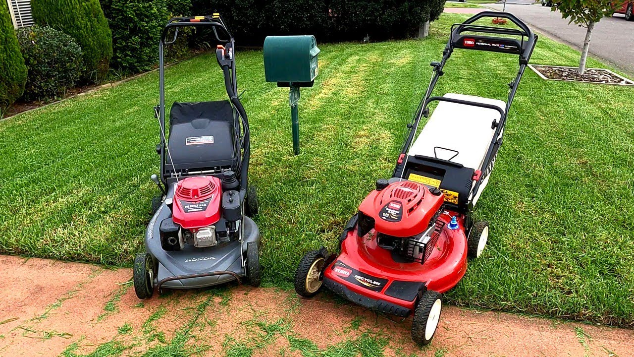 POV Lawn Mower Showdown: Honda vs Toro! 🔥 Battle of the Self-Propelled Lawn Kings 🌿