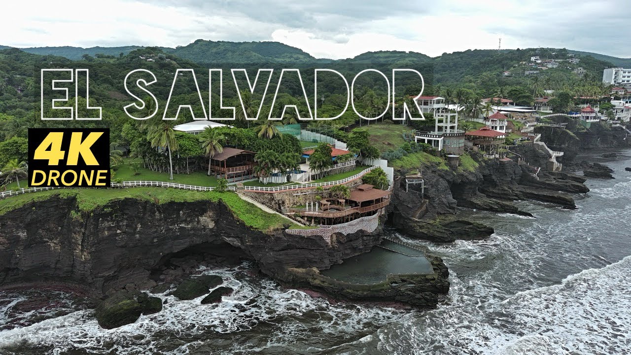Acantilados  El Salvador 2023 Cinematic 4K Drone