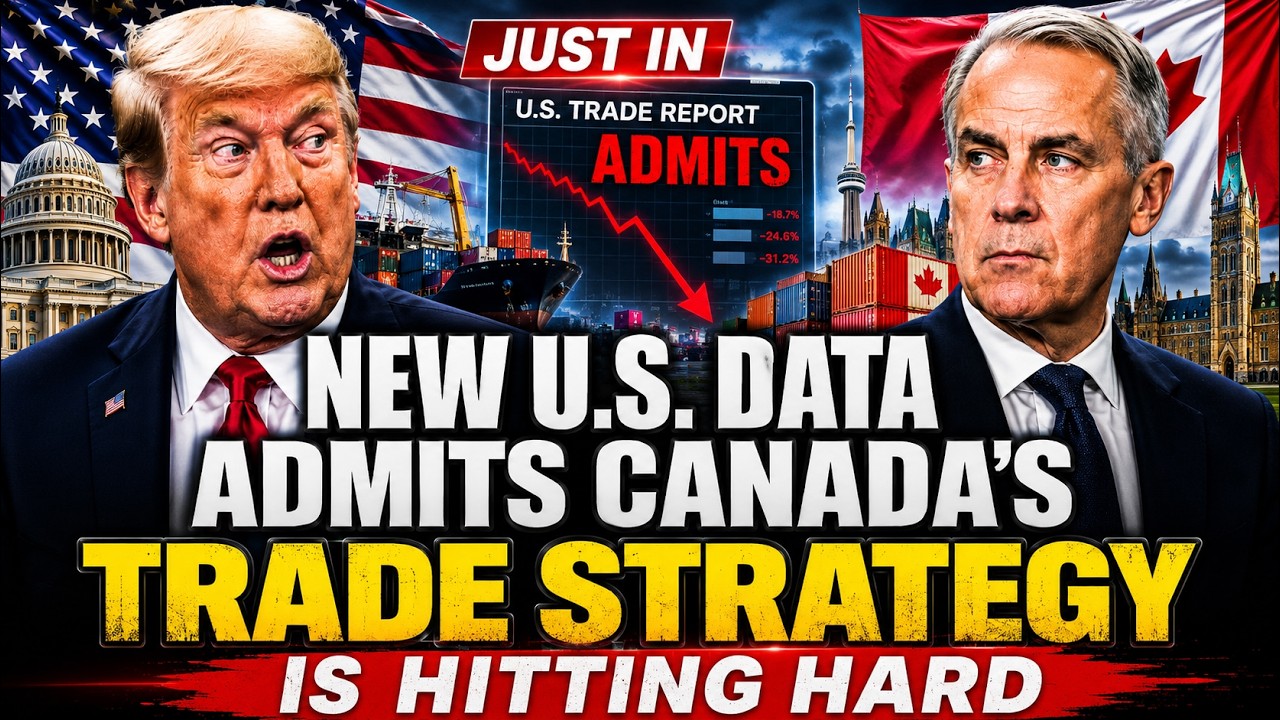 JUST IN: New U.S. Data ADMITS Canada&rsquo;s Trade Strategy Is Hitting Hard