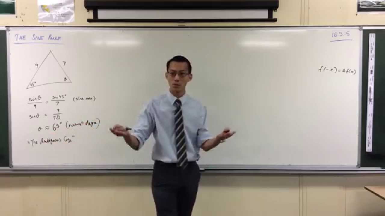 Sine Rule: The Ambiguous Case