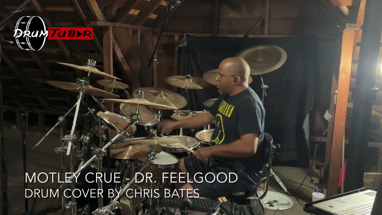 Mötley Crüe - Dr. Feelgood (Drum Cover) [Studio Version]