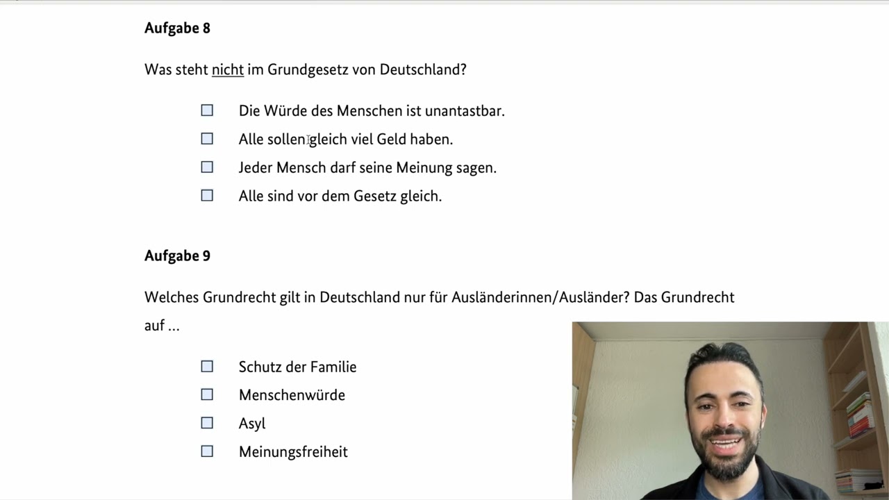 Einbürgerungstest 2 أسئلة امتحان الجنسية الألمانية