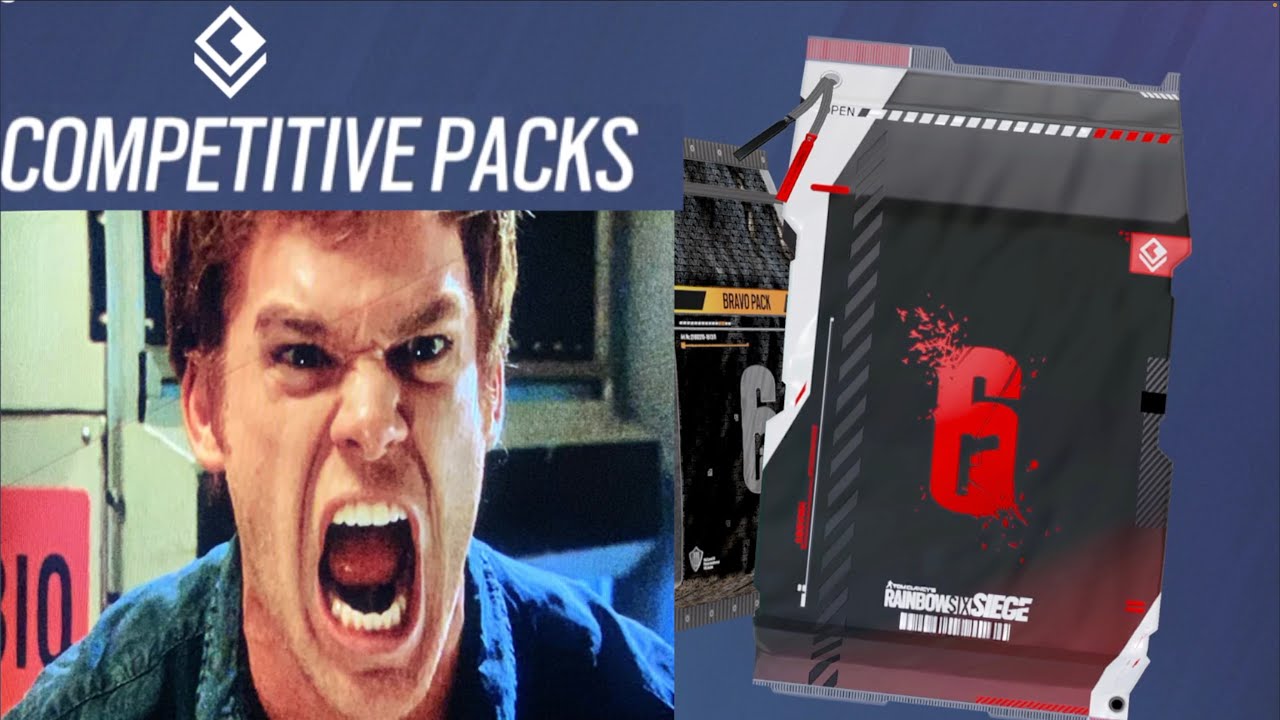 The competitive packs are an ABSOLUTE DISASTER in Siege