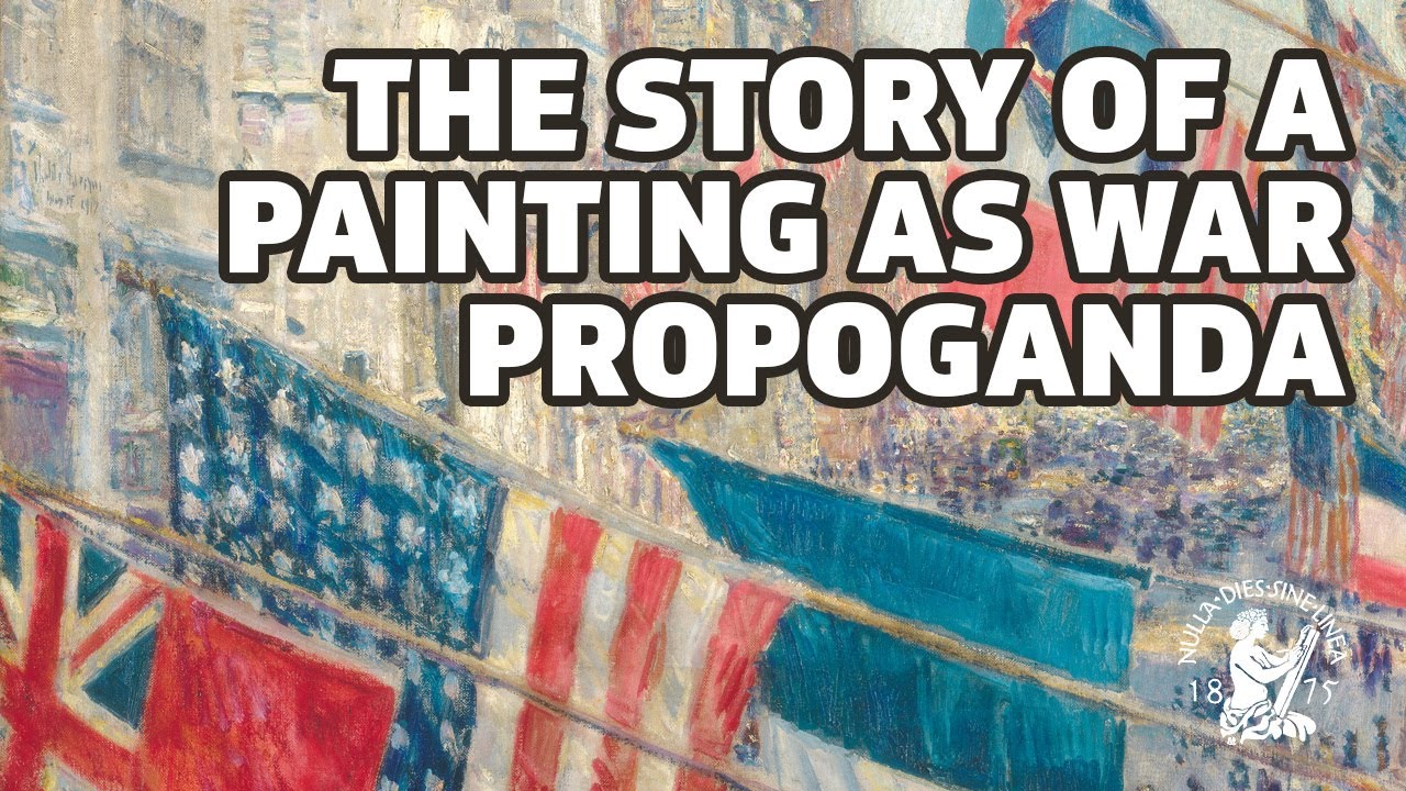 WNET's Picturing America: Allies Day May 1917; Childe Hassam (1917)