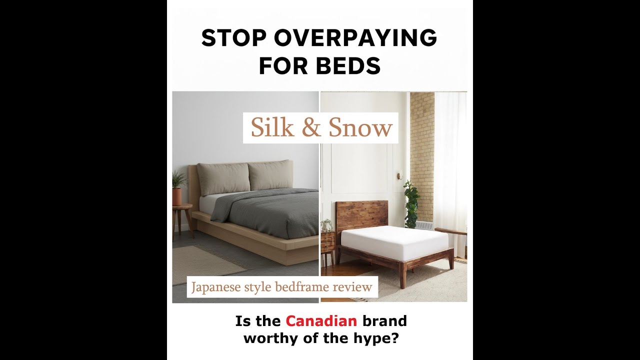 Better than Thuma? Testing the $1,500 Cheaper Silk & Snow Japanese Joinery Bed!