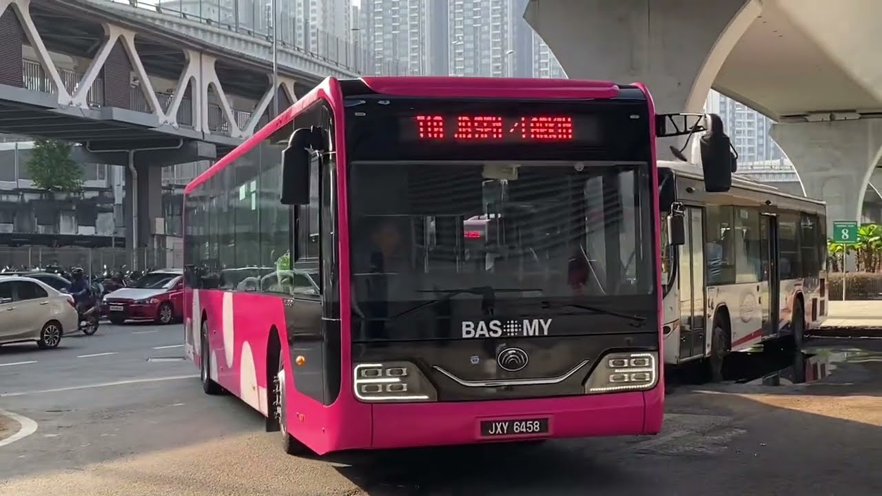 [BAS MY JB] 2025 Yutong ZK6128HG “Panda Eyes” in Pink Livery
