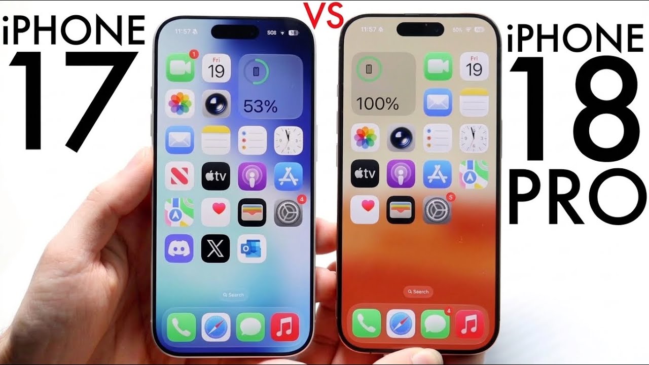 iPhone 18 Pro против iPhone 17! (Краткий обзор)