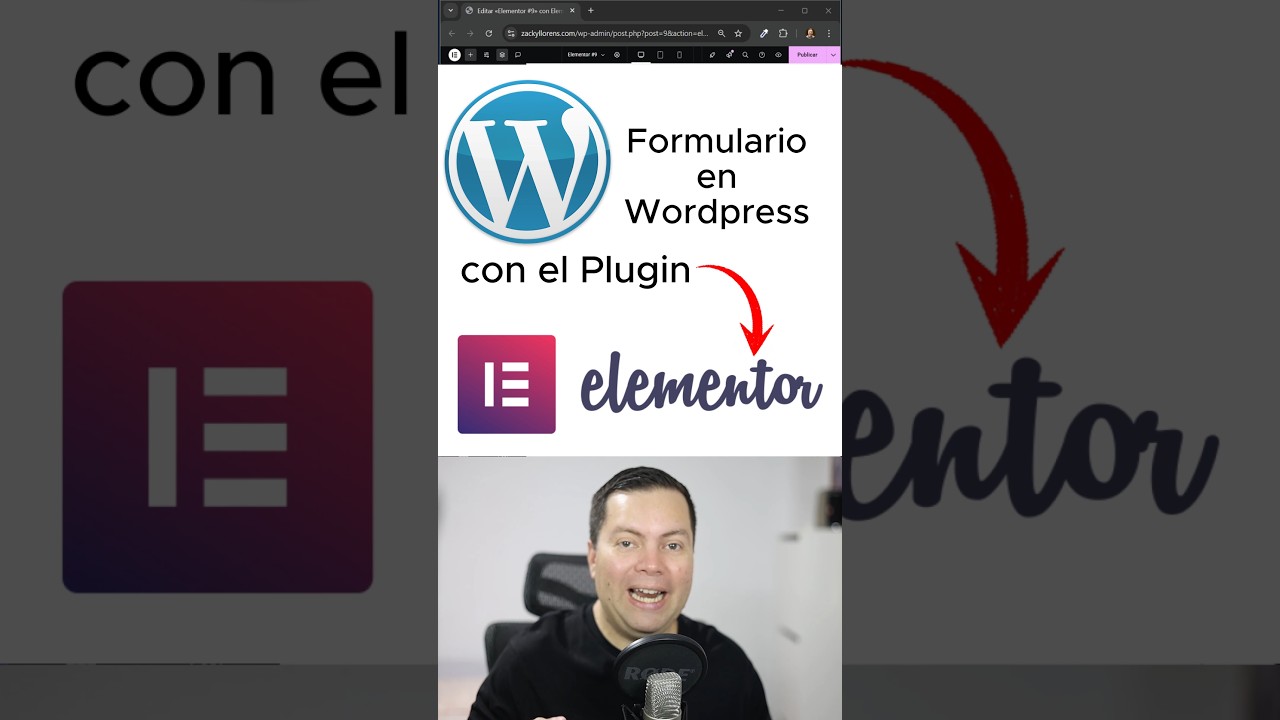 C&oacute;mo crear un formulario en Wordpress con Elementor #wordpress #elementor #elementorpro #sitioweb