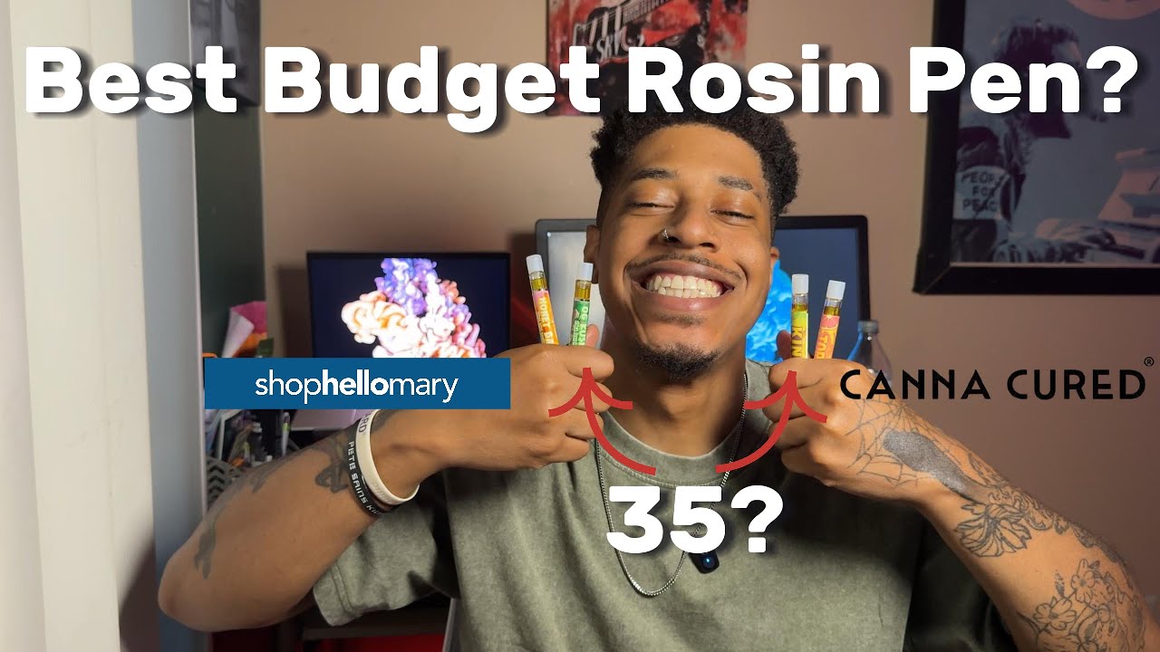 Which Budget Rosin Pen SMACKS? (ShopHelloMary vs CannaCured Review)