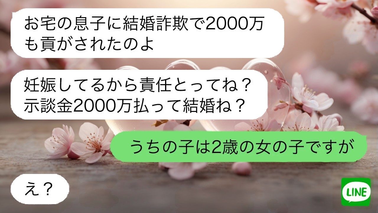 【LINE】 示談金を求める女性を静観。三日後に見えた勘違い