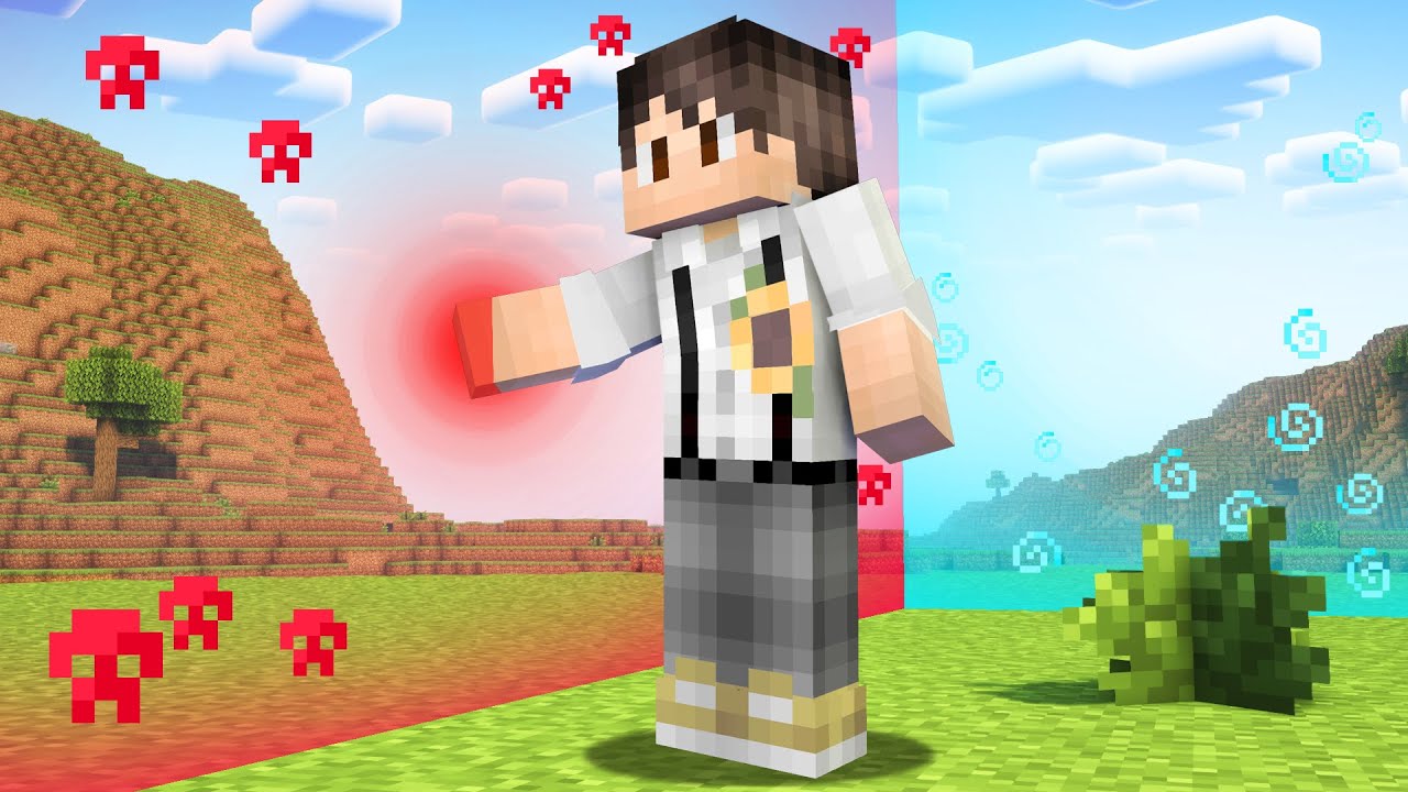 Minecraft, но каждый chunk = случайный эффект