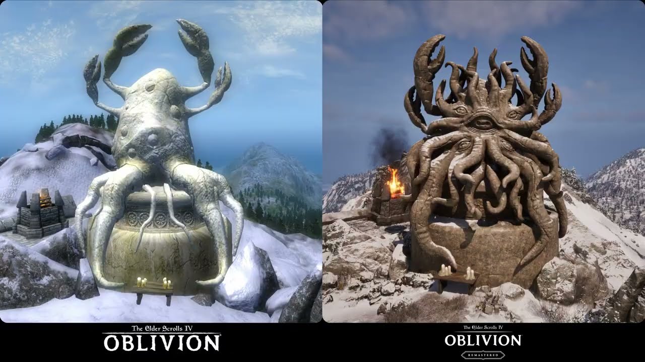 Evolution of Daedric Shrines 2002&ndash;2025 ⚔️ | Elder Scrolls Shrine Designs  #GamingEvolution