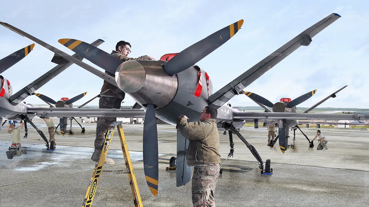 US Builds $32 Million MQ-9 Drone Part by Part With Advanced Components