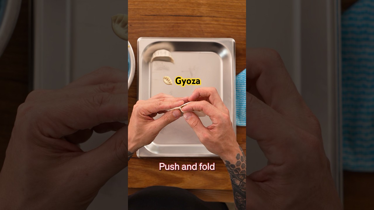 Technique Tuesday - making Gyoza 🥟 ￼