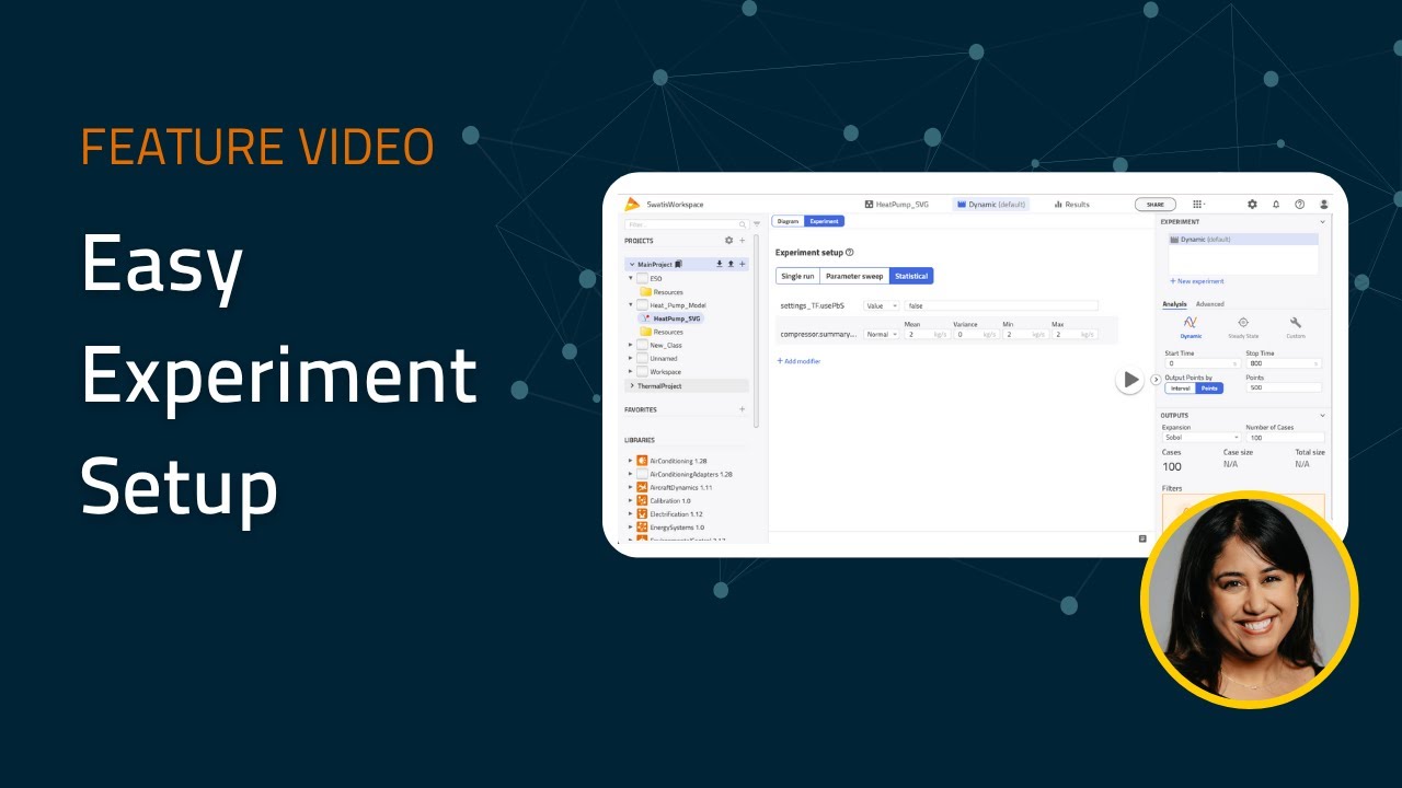 Setting up experiments in Modelon Impact