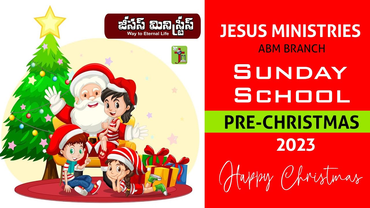 Jesus Minintries_ABM Branch Nellore_Sunday School Pre Christmas  Program  (17-12-2023)