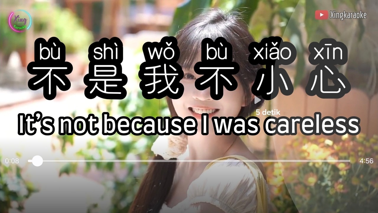 不是我不小心 Bu Shi Wo Bu Xiao Xin | Mandarin Song Cover [CC Subtitle]