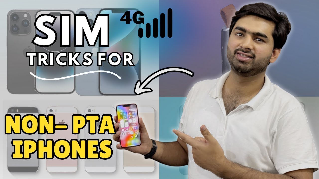 Non PTA iphone sim trick👍|Detailed video❤️