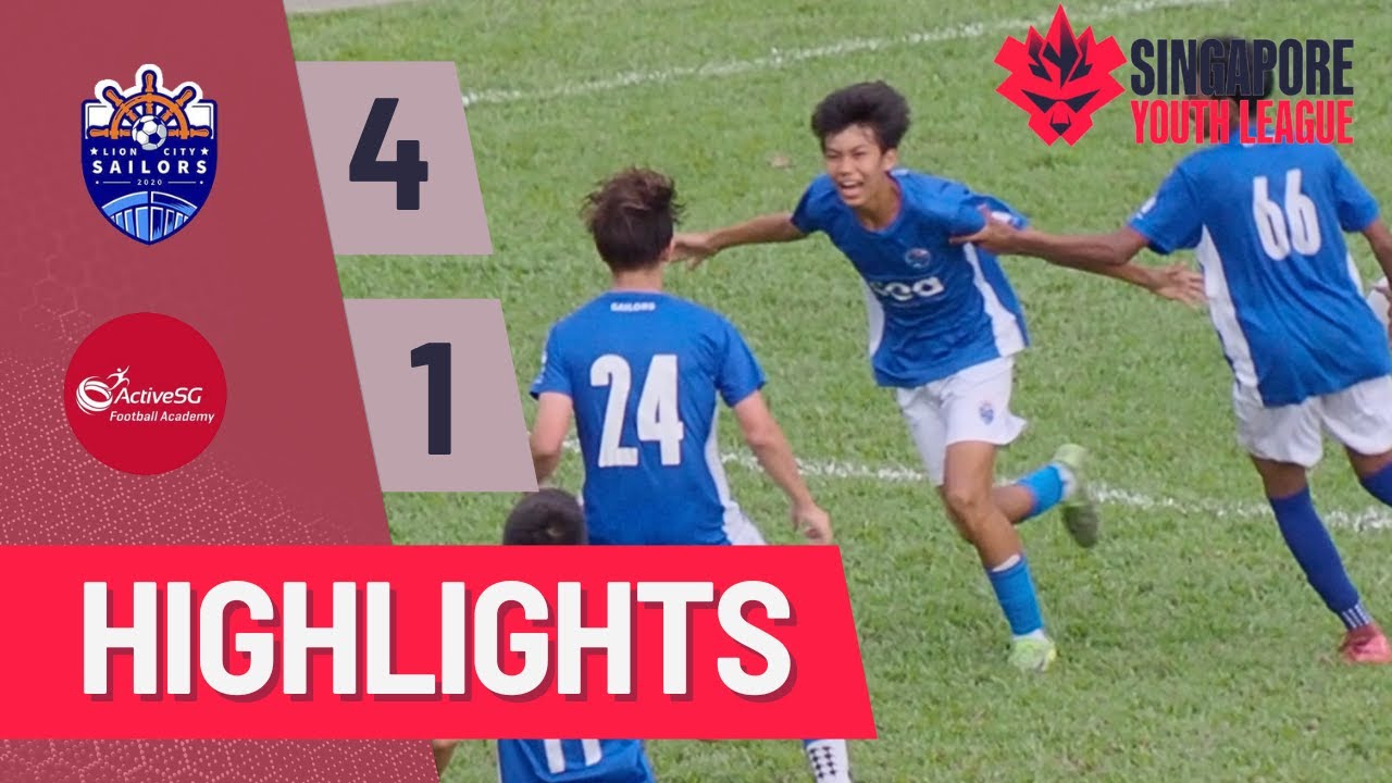 HIGHLIGHTS ⚓️ Lion City Sailors U14 vs ActiveSG FA U14 | 31AUG25 | SYL 🇸🇬⚽️