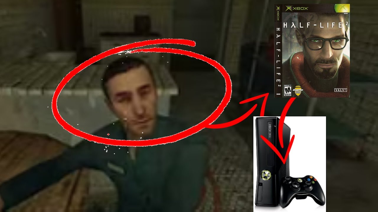 the half life 2 XBOX on xbox 360 experience