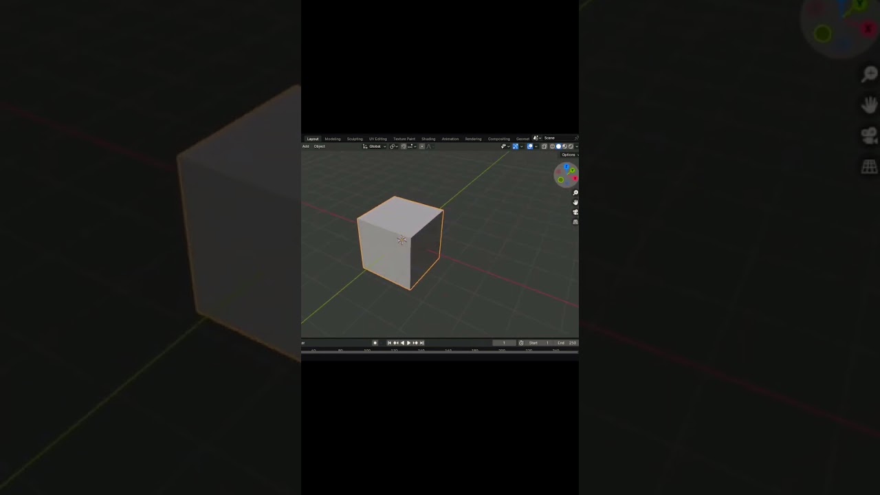 Ребра в Blender. Часть 1 #mustin07 #shorts #blender #edgy
