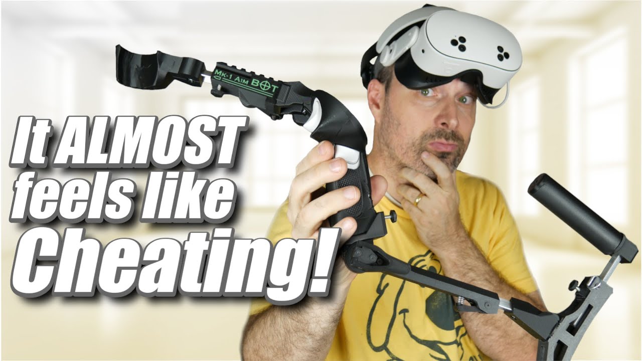Will I Get Banned For Using This? | KobraVR A1Mbot MK 1 VR Gunstock Review
