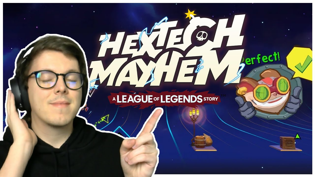 I played Riots NEW RHYTHM GAME and I LOVED IT - Hextech Mayhem