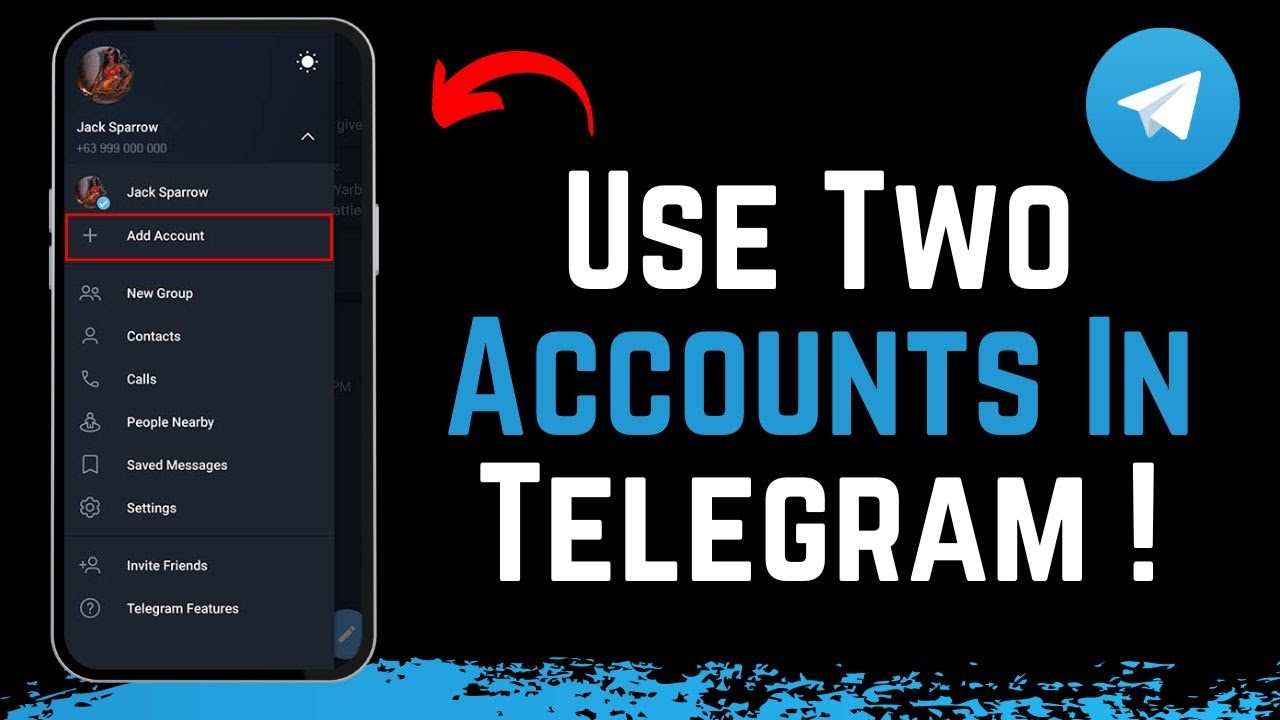 How to Use Two Accounts in Telegram !