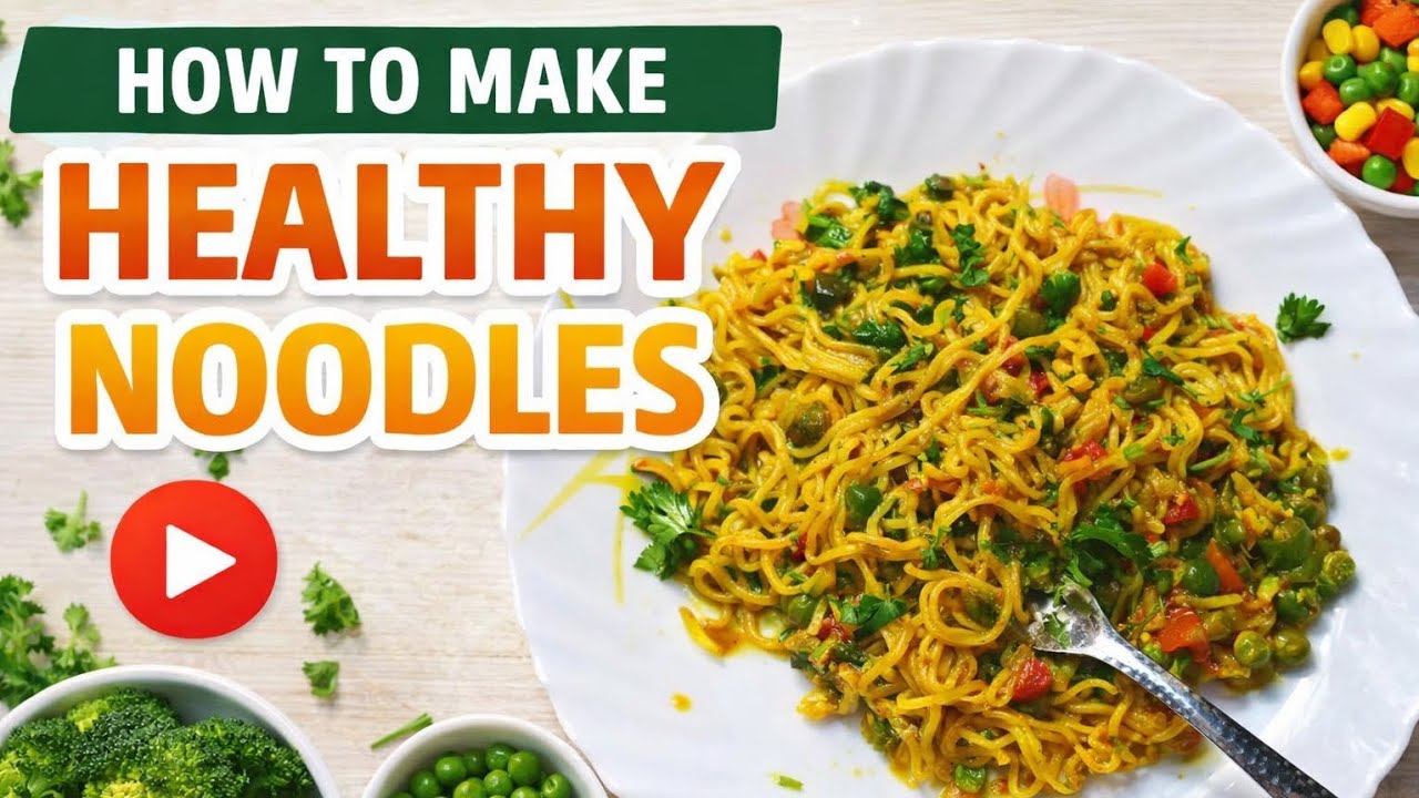 Make a healty maggi using common ingredients