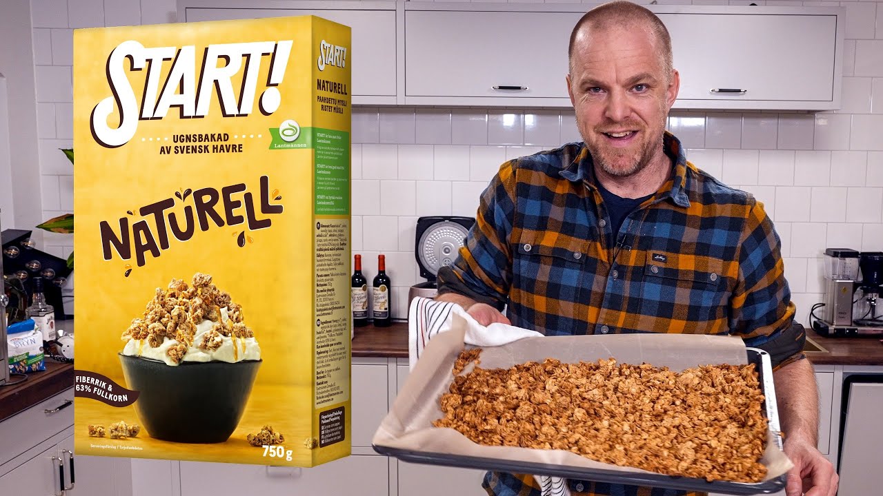 Hemgjord START! - sött, krispigt och gott!