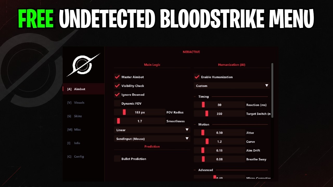 FREE Blood Strike PC Mod Menu | Skins Unlock, ESP, Aimbot