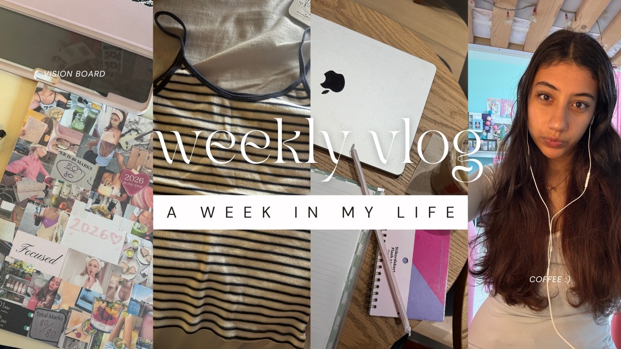 vlog | vision boards