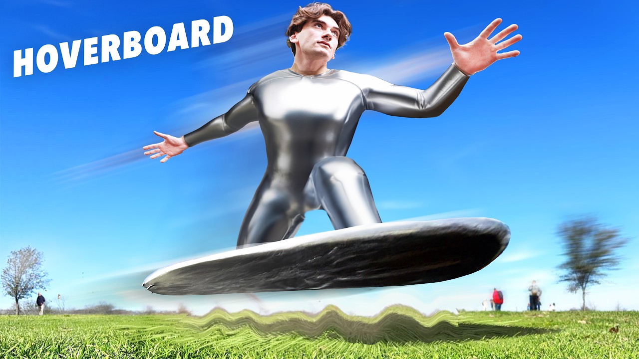 Настоящий ховерборд Silver Surfer! — EXTREME Superhero Tech