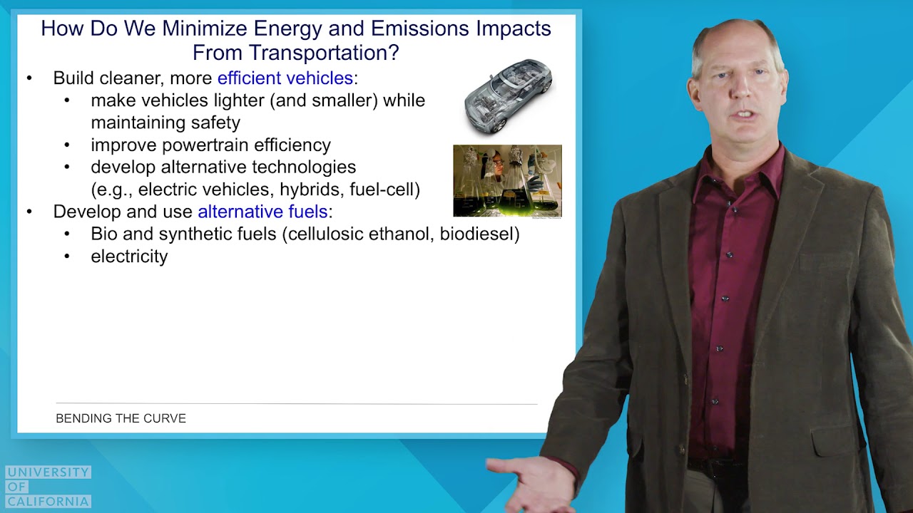 Bending the Curve - Module 3: Sustainable Transportation Solutions by Matt Barth