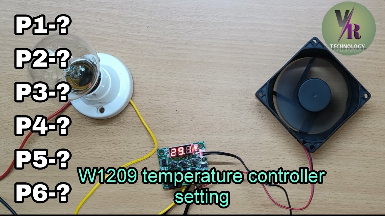 W1209 Temperature Controller Setting & Tamil