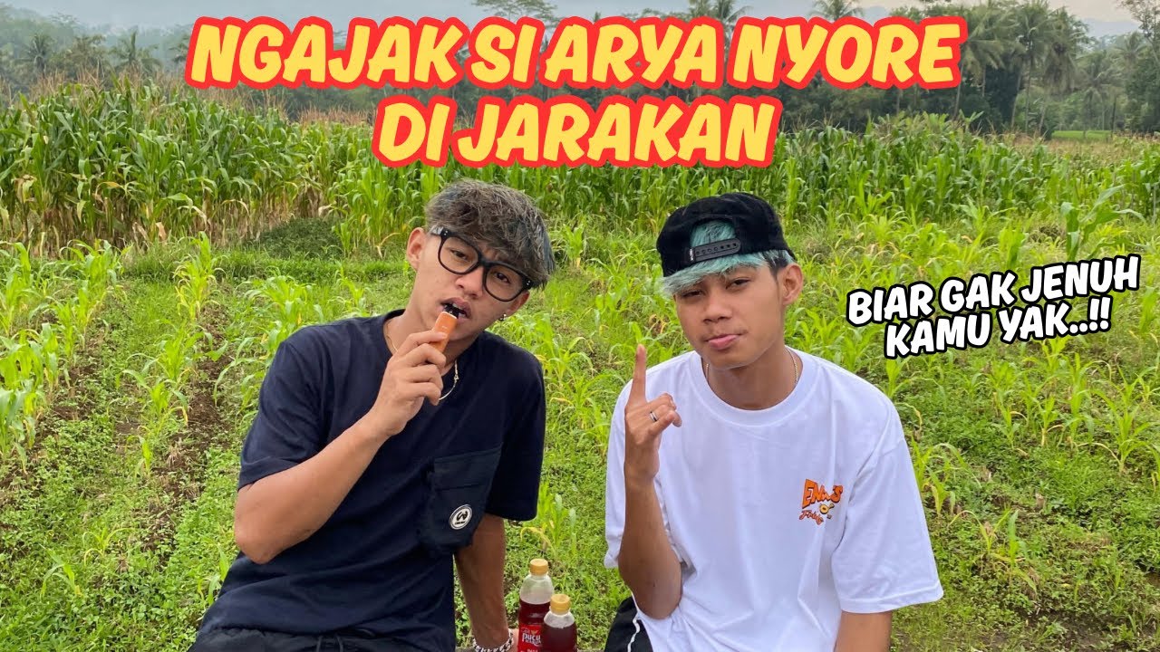 NYORE DI DEKET RUMAH SAMBIL NGAJAK SI ARYA !!