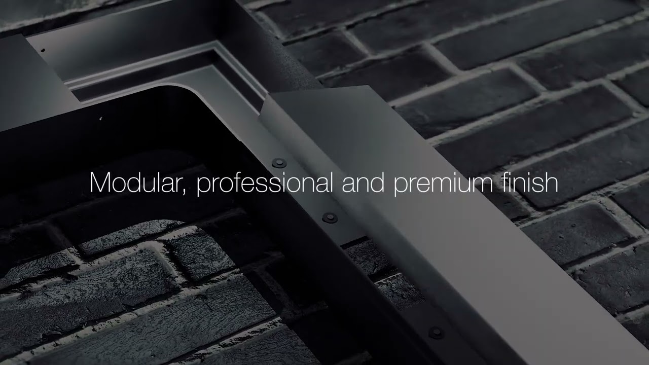 Qventi Aluminium Ducting System – Premium Modular Finishing for Air Conditioning & Heat Pumps